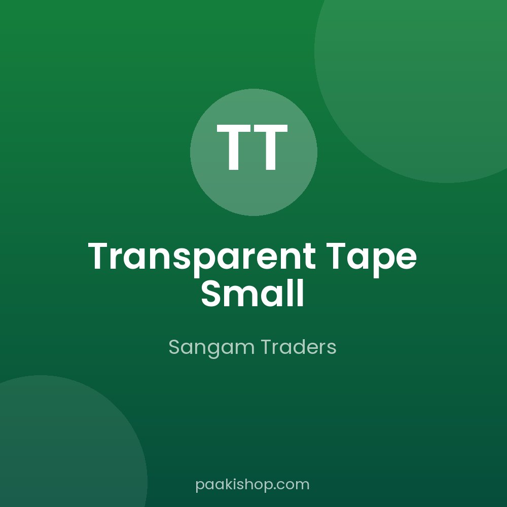 Transparent Tape Small