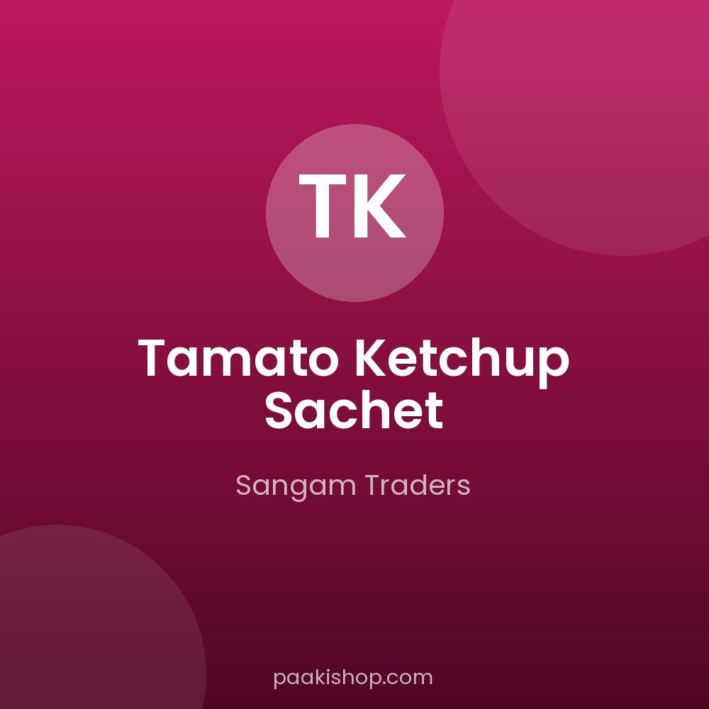 Tamato Ketchup Sachet