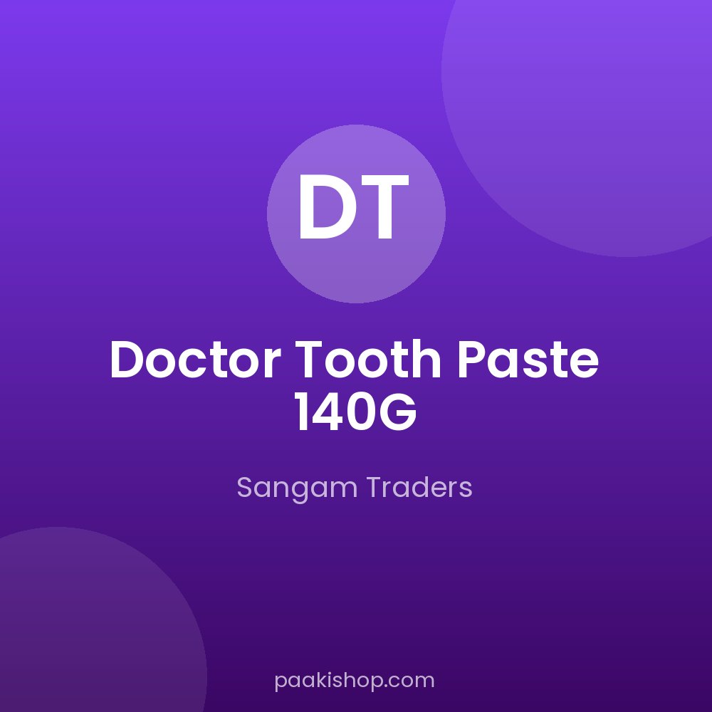 Doctor Tooth paste 140G