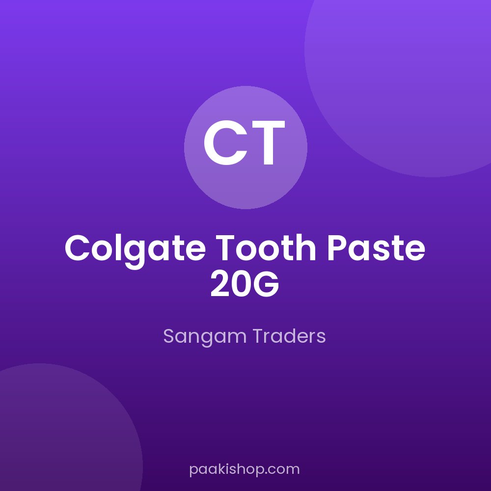 Colgate tooth paste 20G