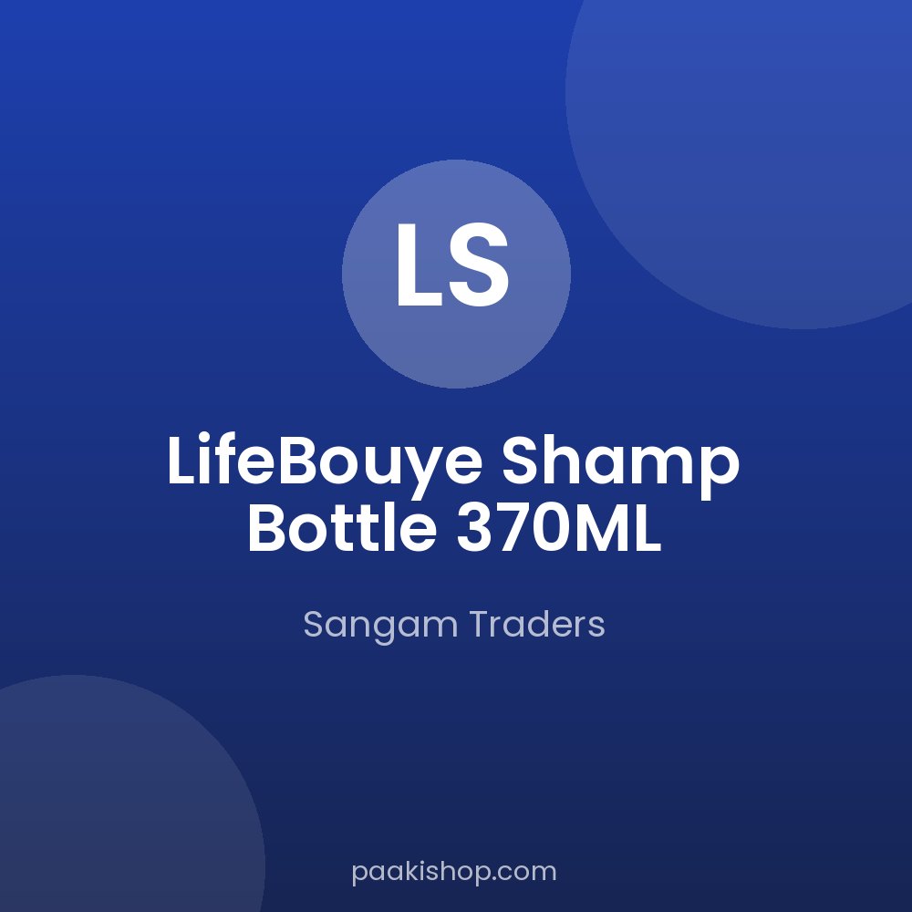 LifeBouye Shamp Bottle 370ML