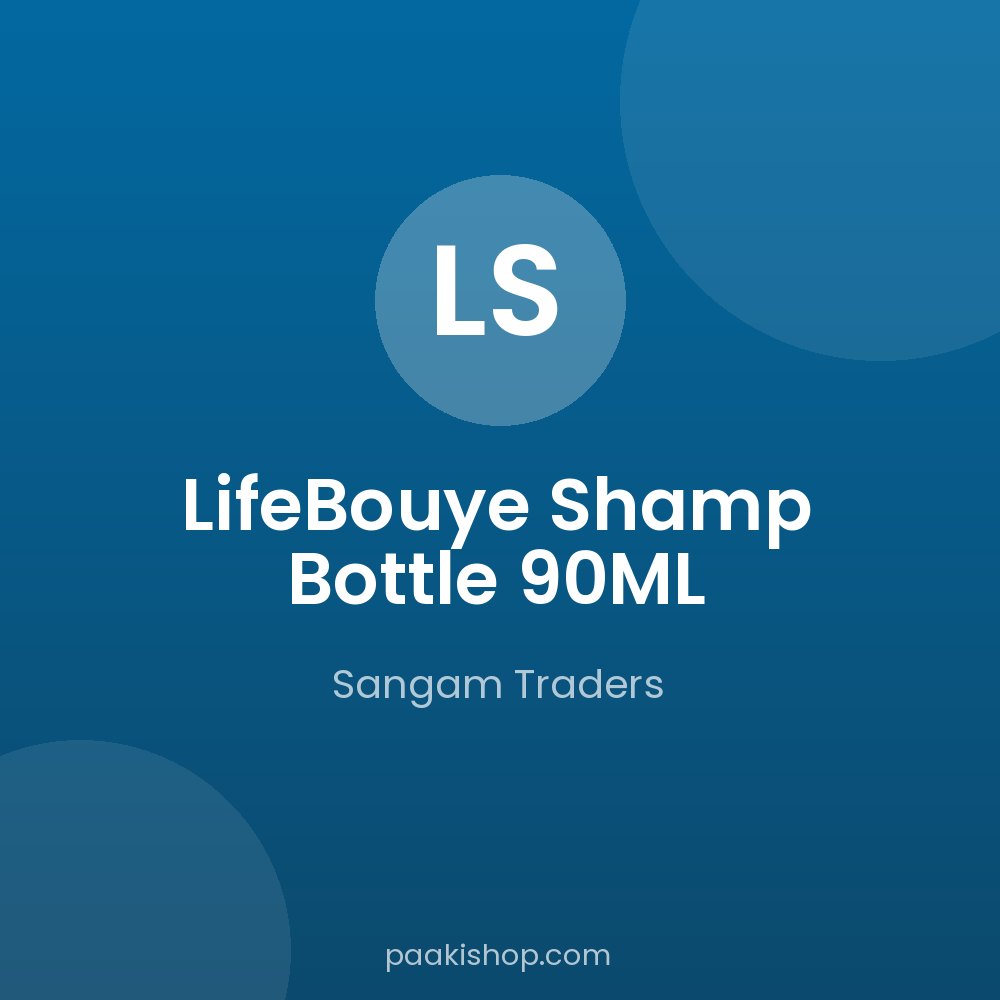 LifeBouye Shamp Bottle 90ML