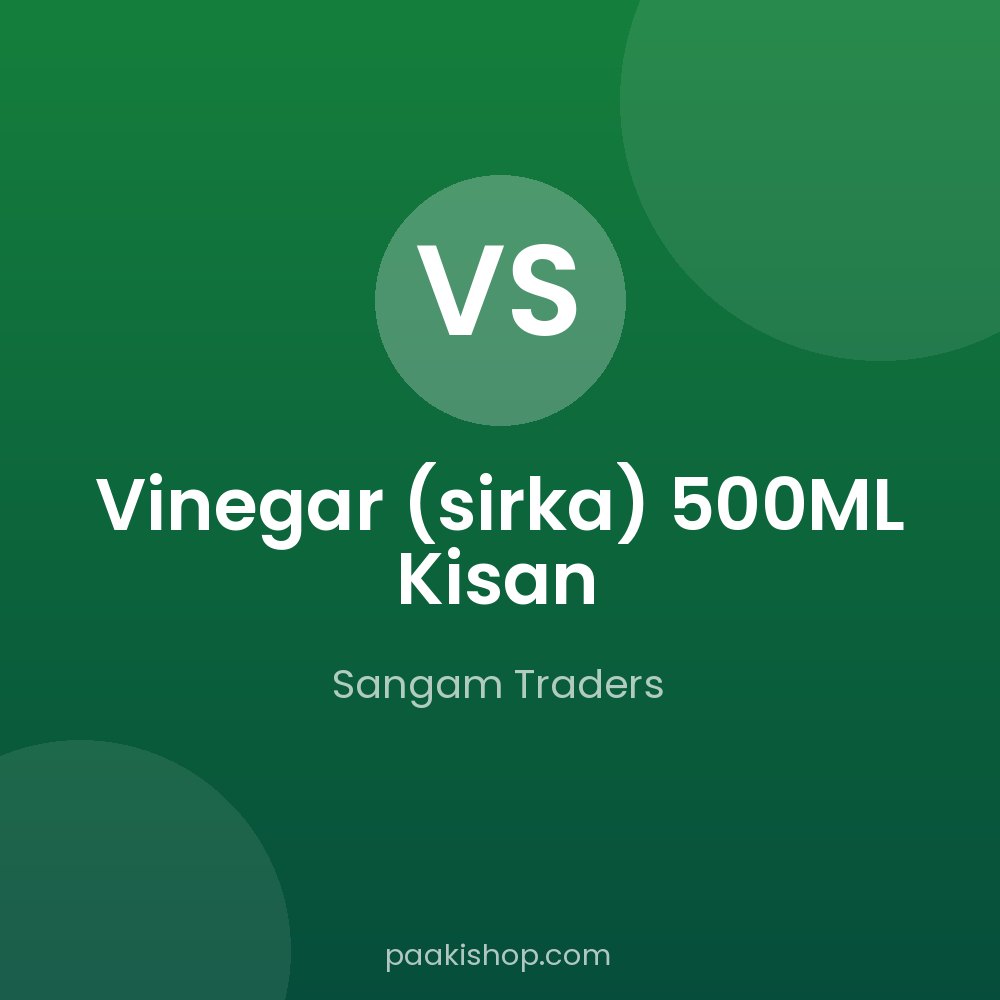 Vinegar (sirka) 500ML Kisan