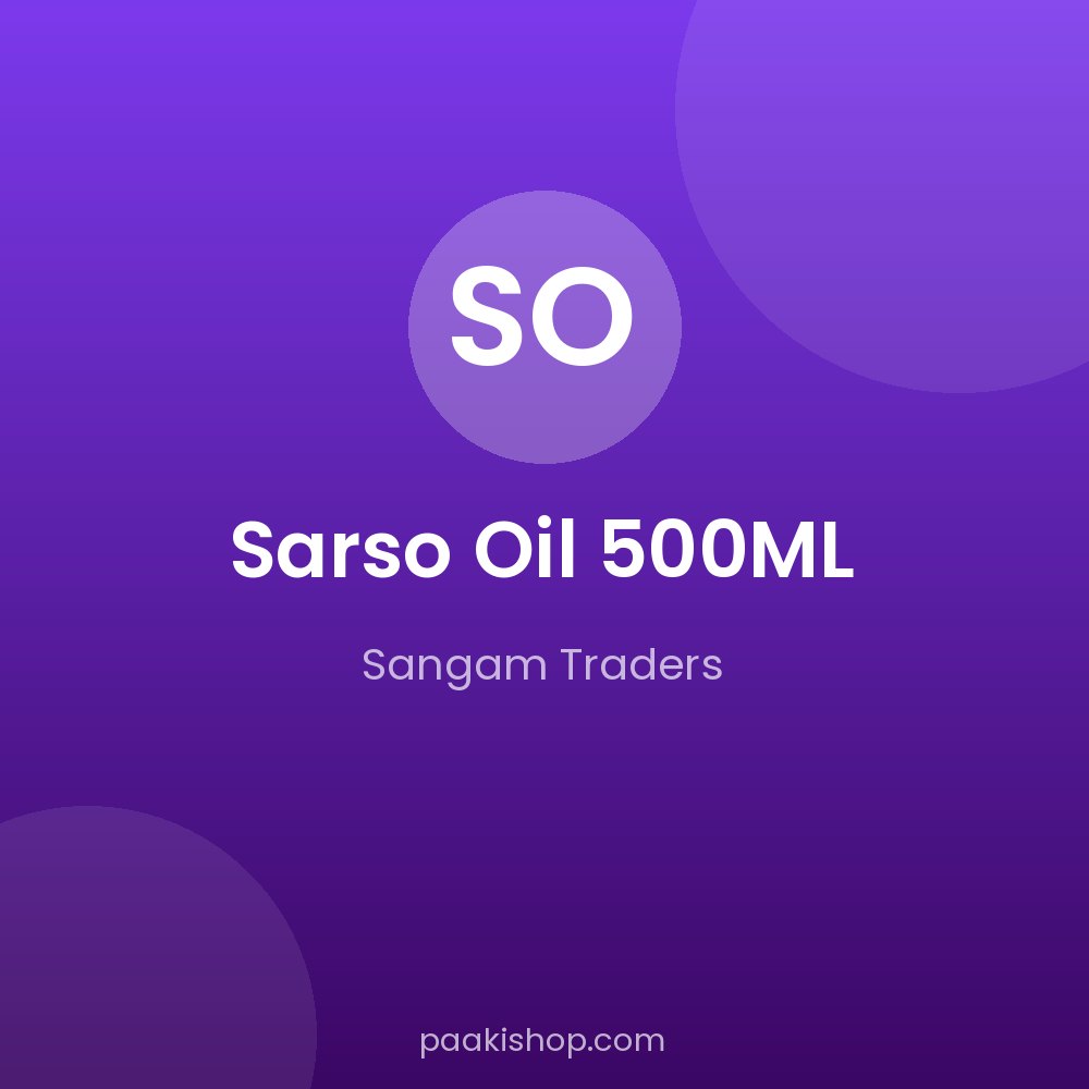 Sarso Oil 500ML