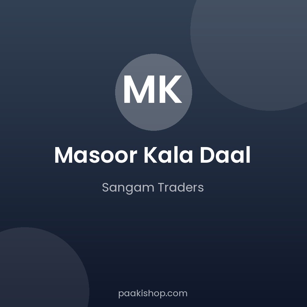 Masoor Kala Daal