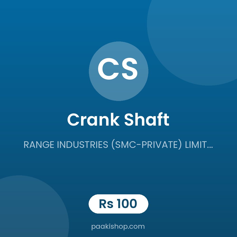 crank shaft