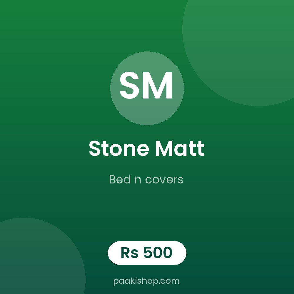 stone matt