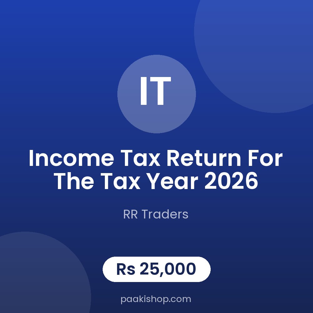 Income tax return for the Tax Year 2026