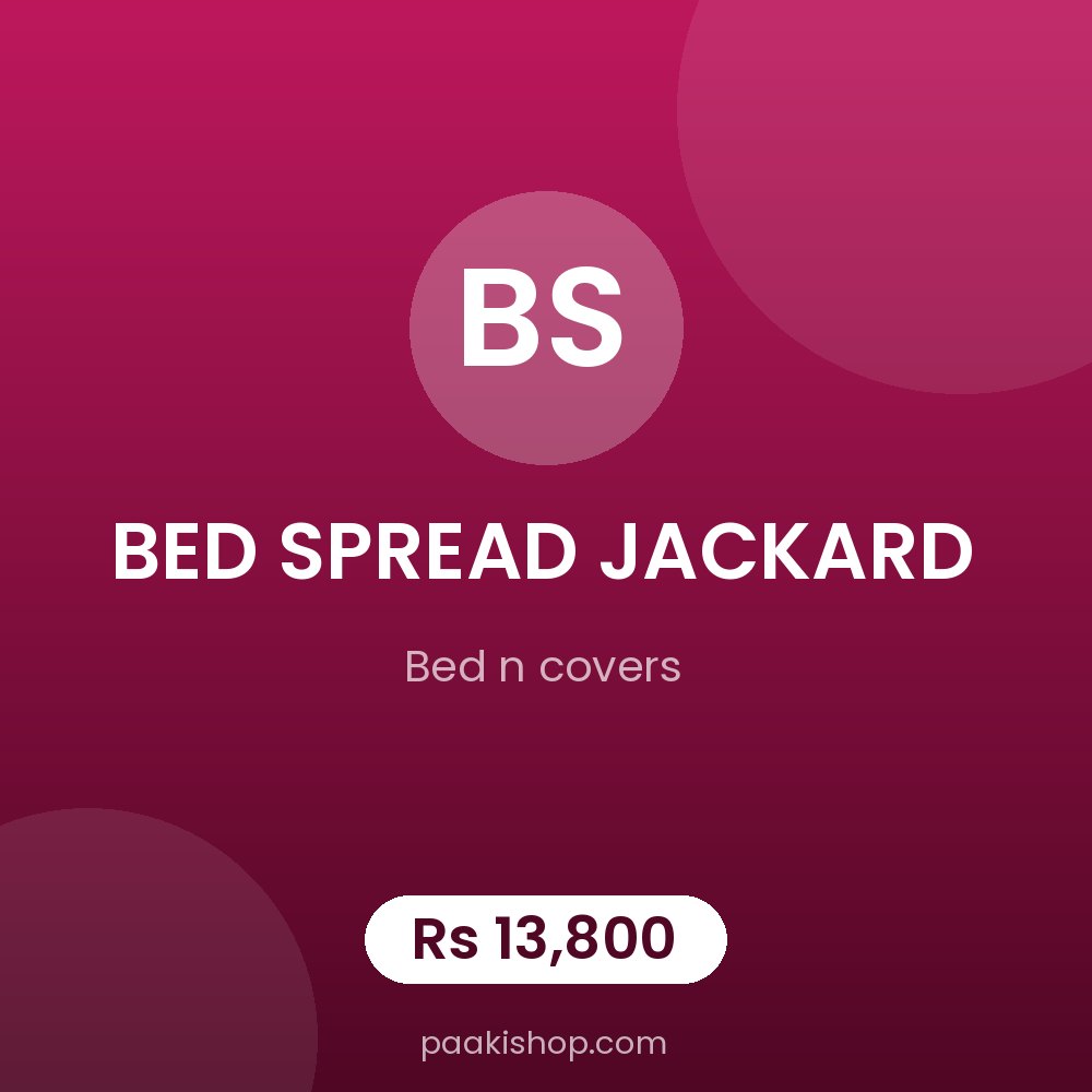 BED SPREAD JACKARD