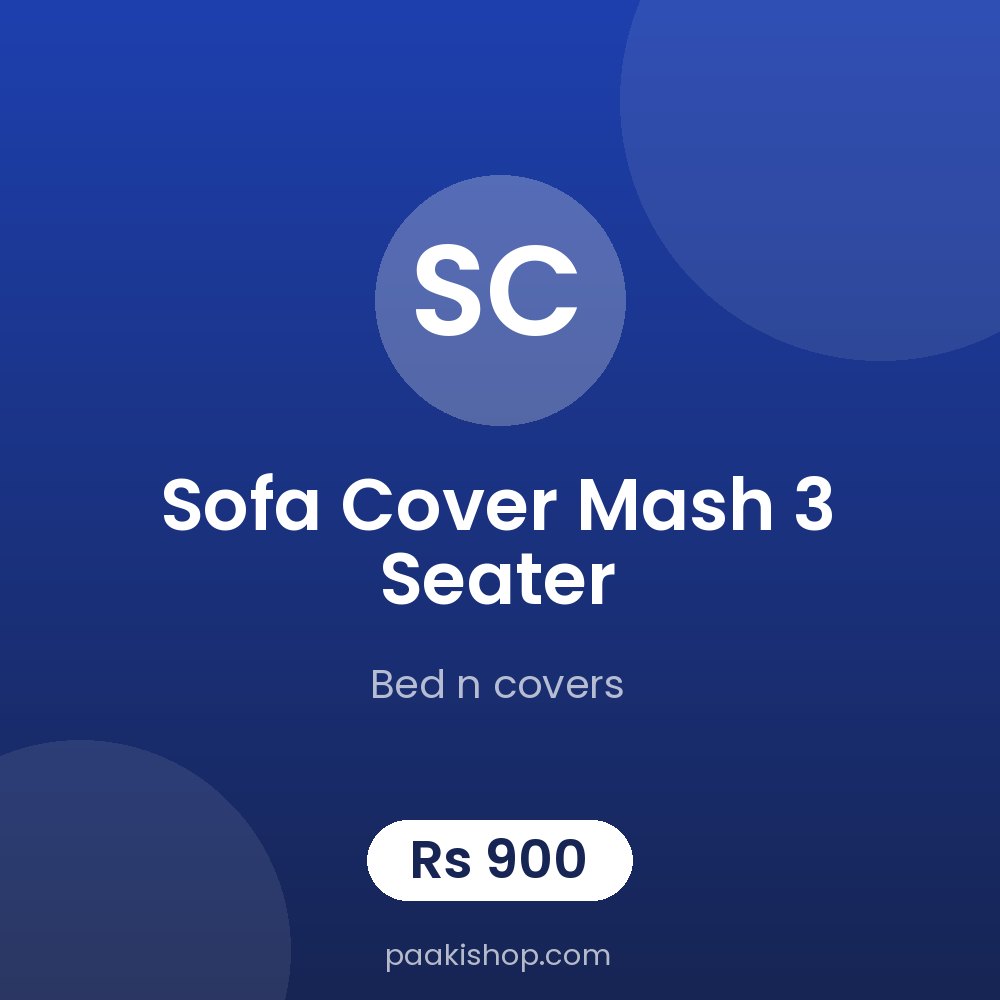 sofa cover mash 3 seater