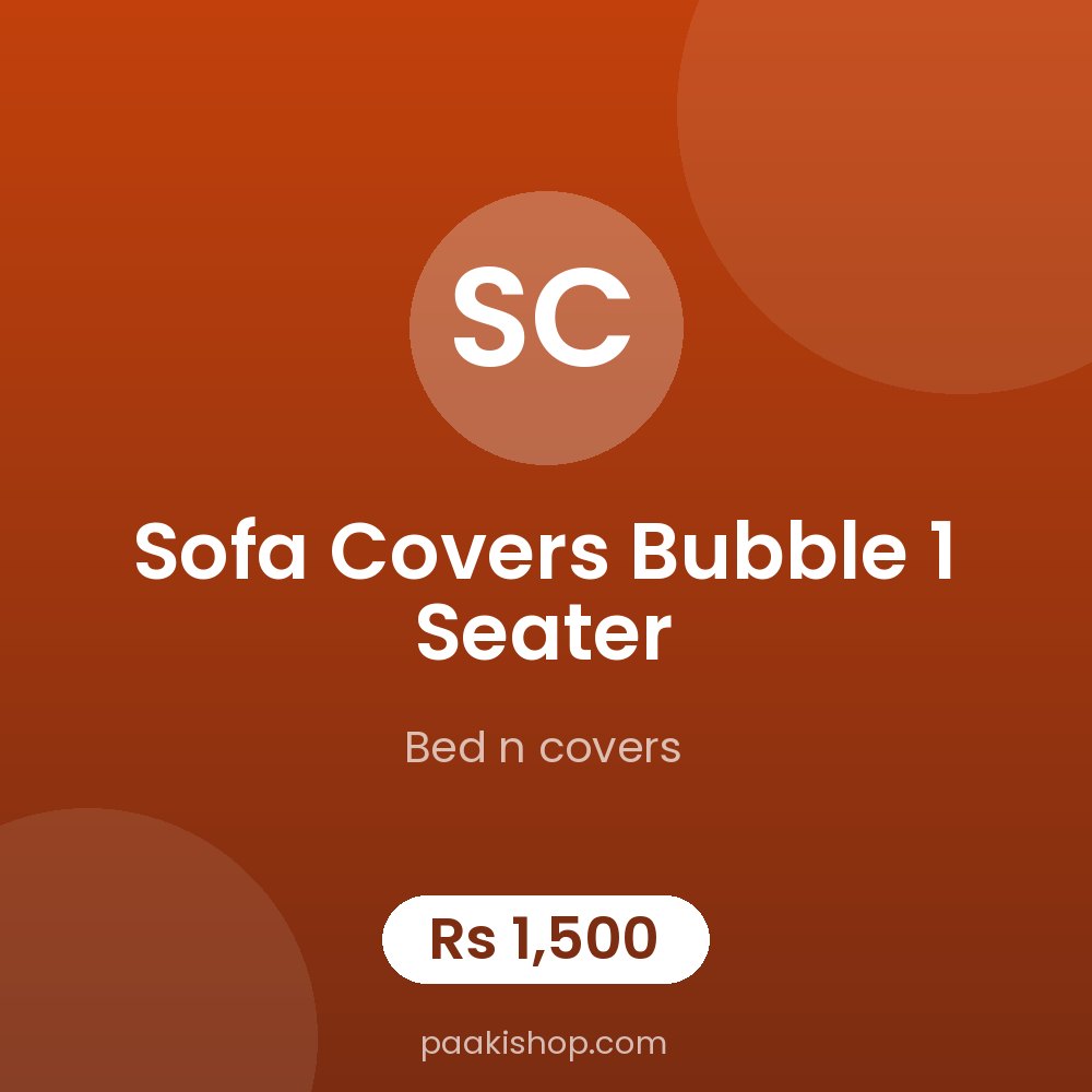 sofa covers bubble 1 seater