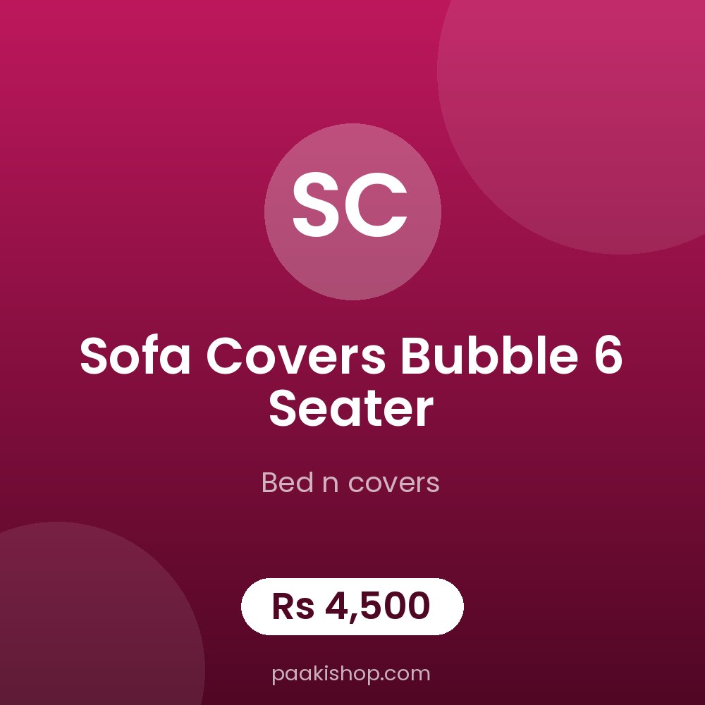 sofa covers bubble 6 seater