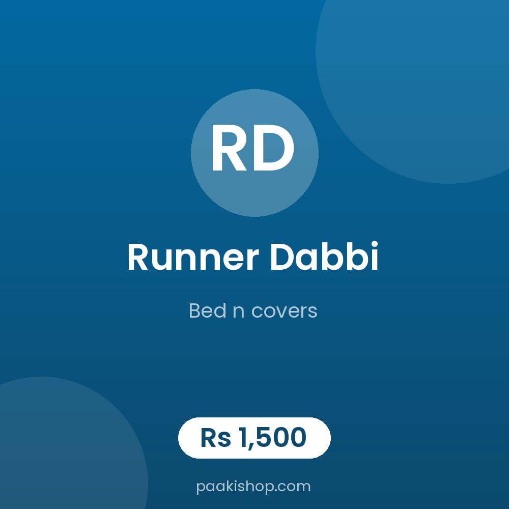 runner dabbi