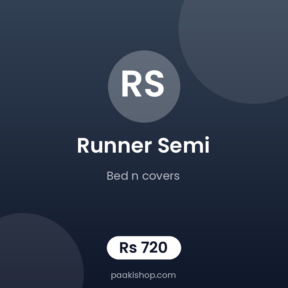 runner semi