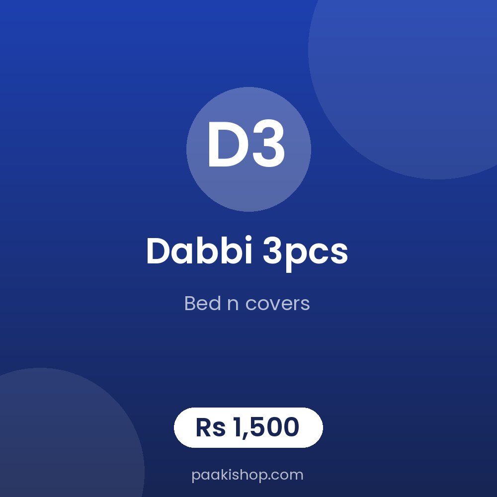 dabbi 3pcs