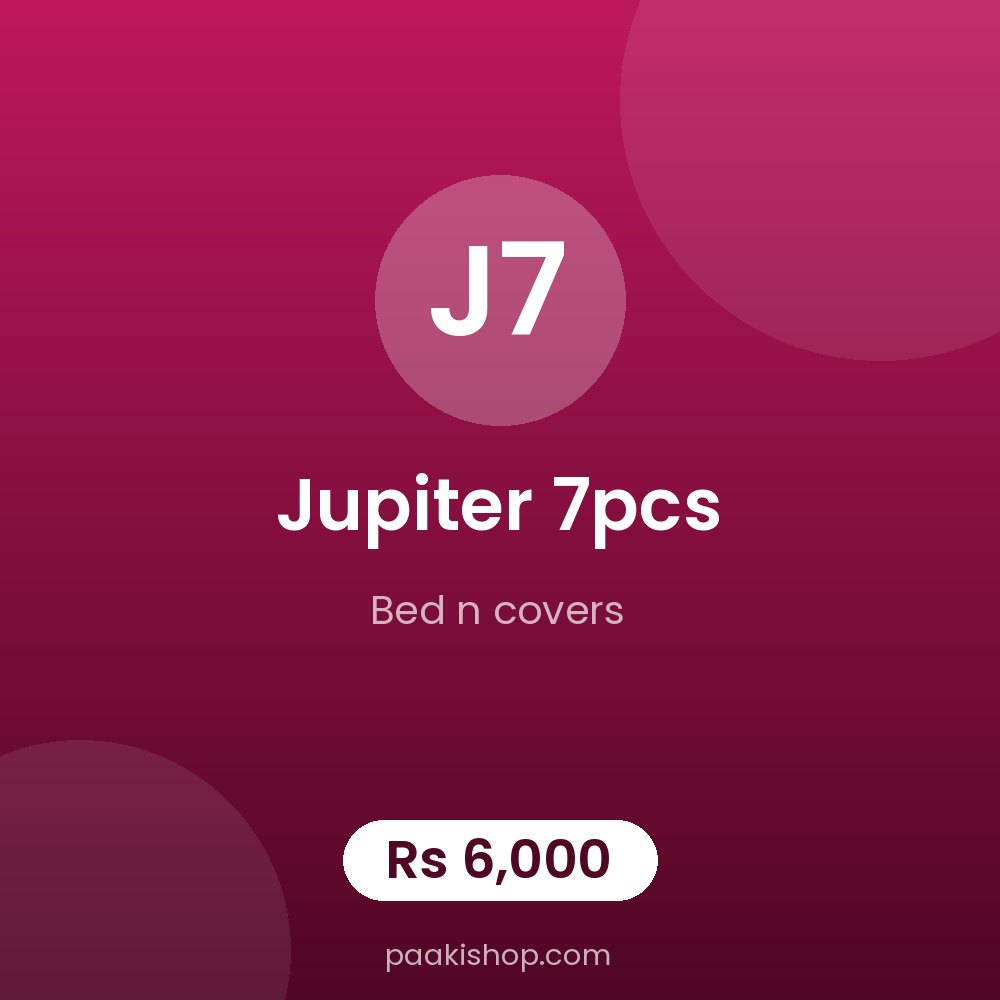 jupiter 7pcs