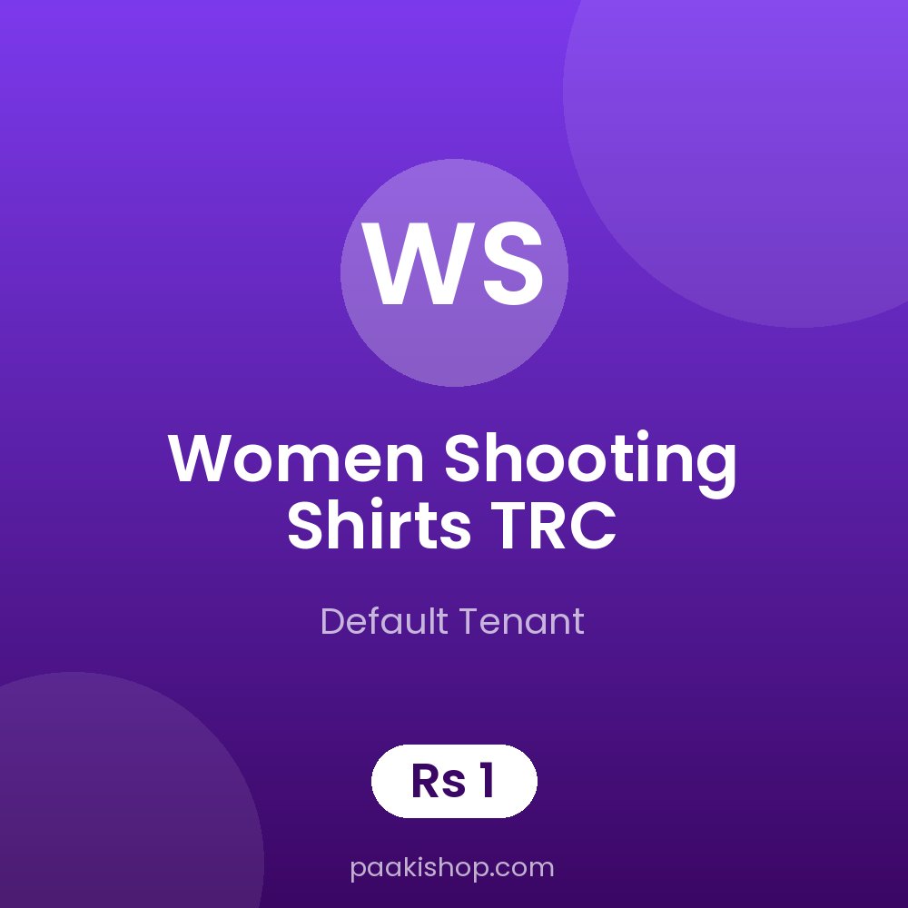 Women Shooting Shirts TRC