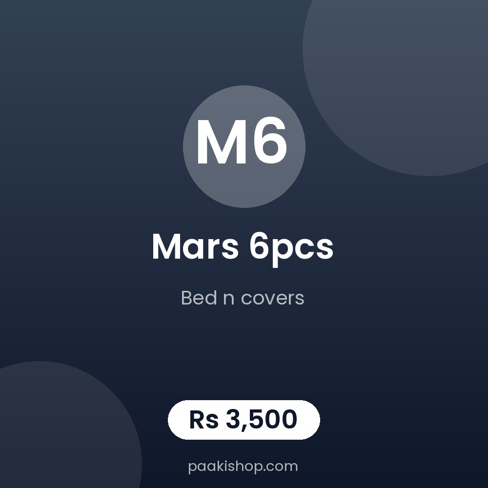 mars 6pcs