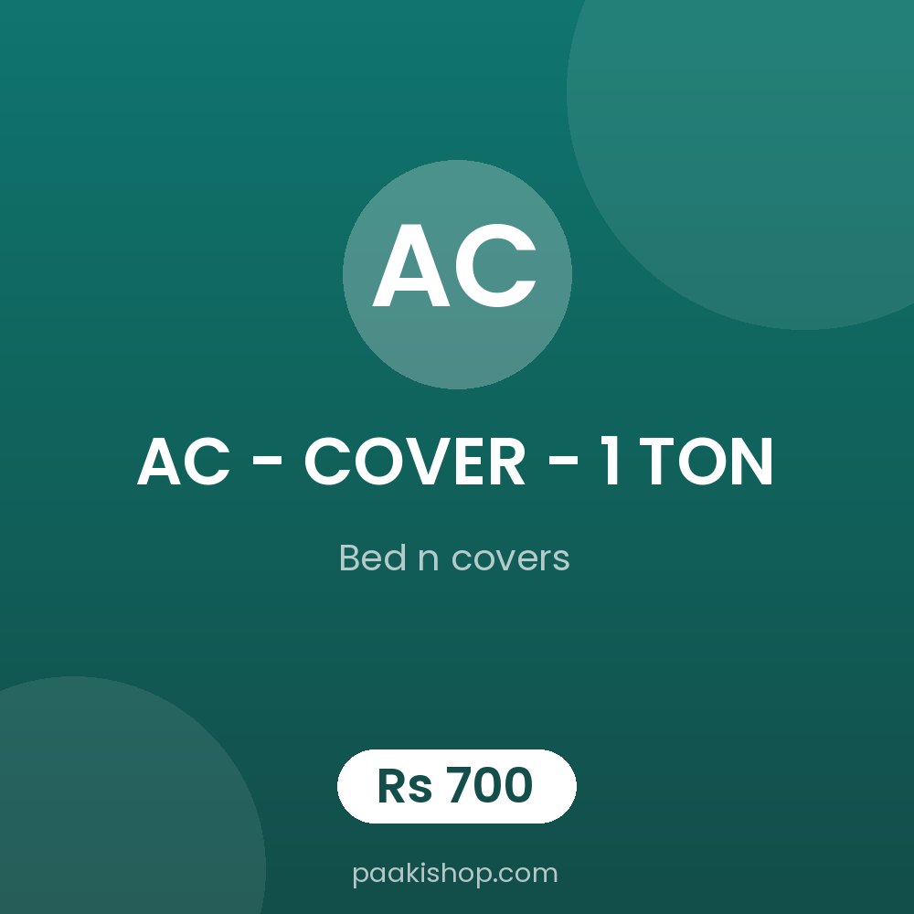 AC - COVER - 1 TON