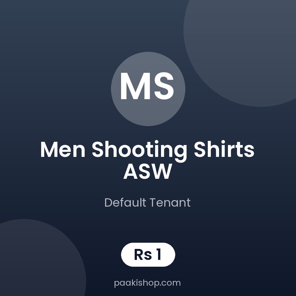 Men Shooting Shirts ASW