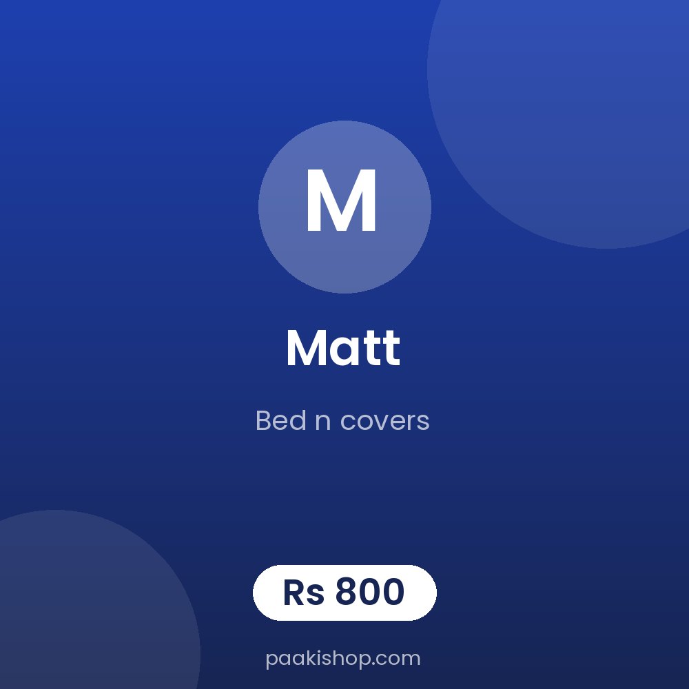 matt
