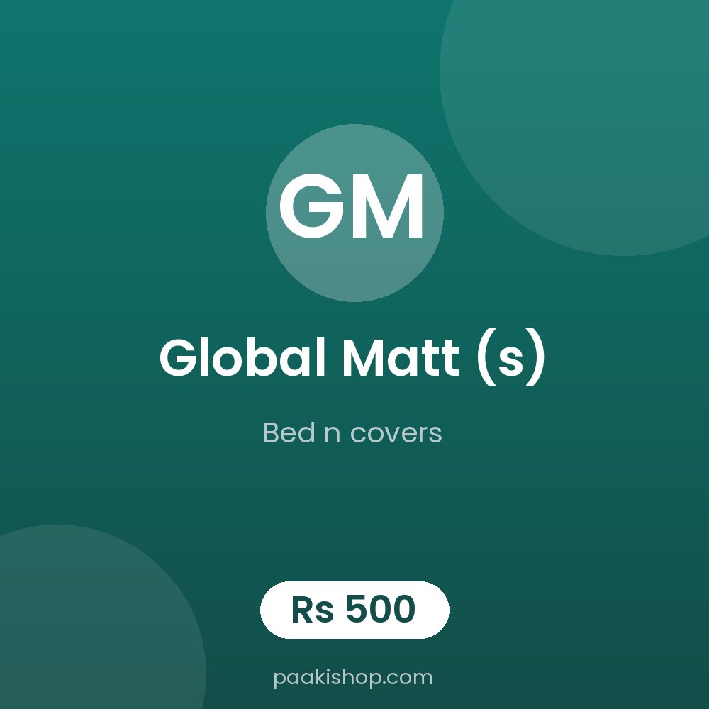 Global matt (s)