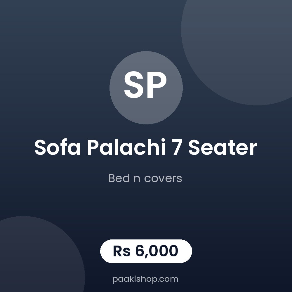 sofa palachi 7 seater
