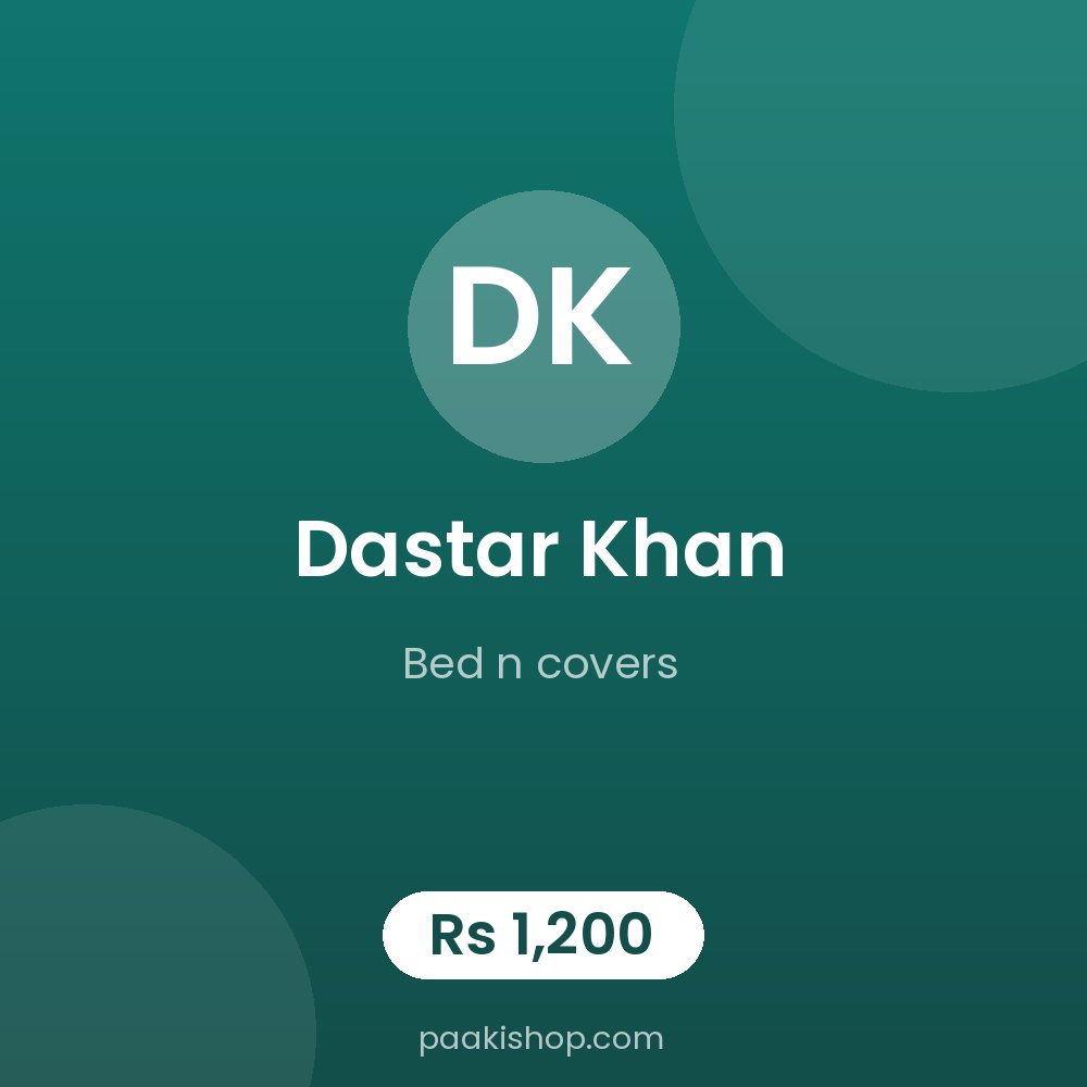 Dastar khan