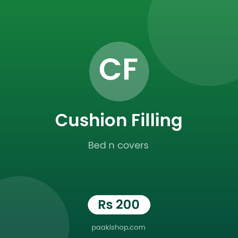 Cushion filling