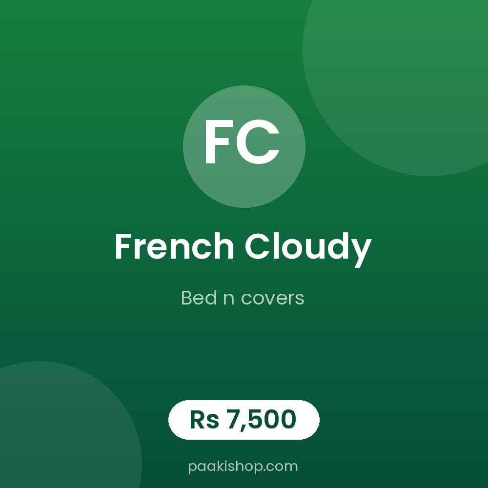French cloudy