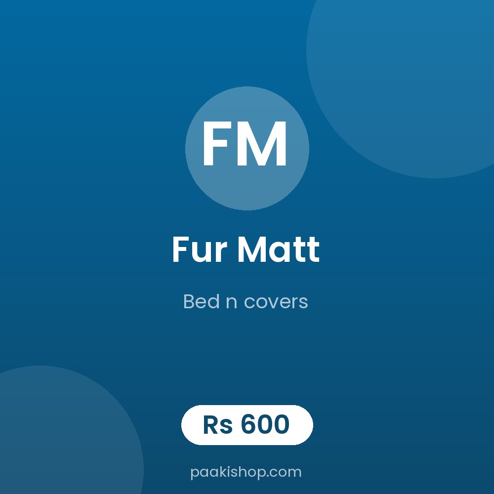 Fur matt