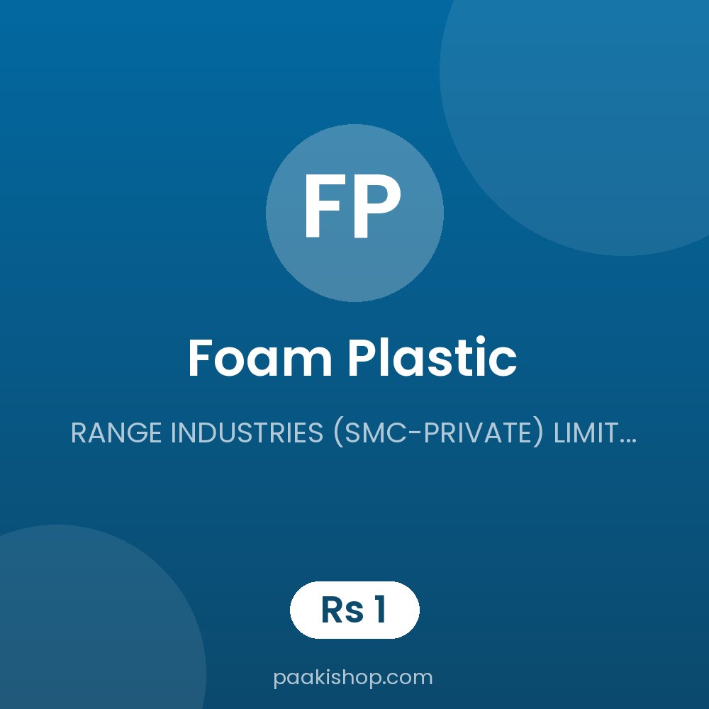 foam plastic