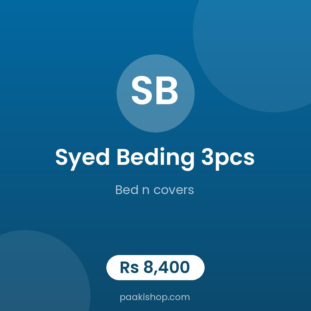 syed beding 3pcs