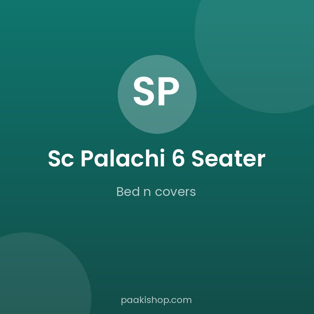 Sc palachi 6 seater