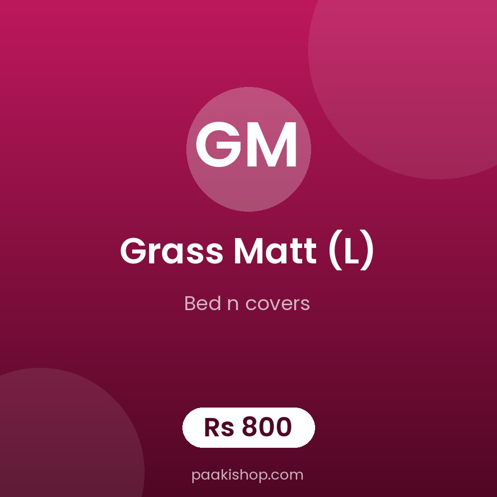 Grass matt (L)