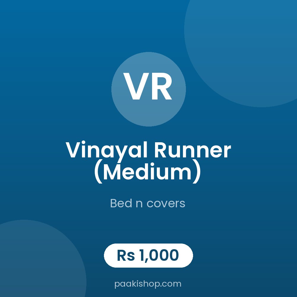 vinayal runner (Medium)