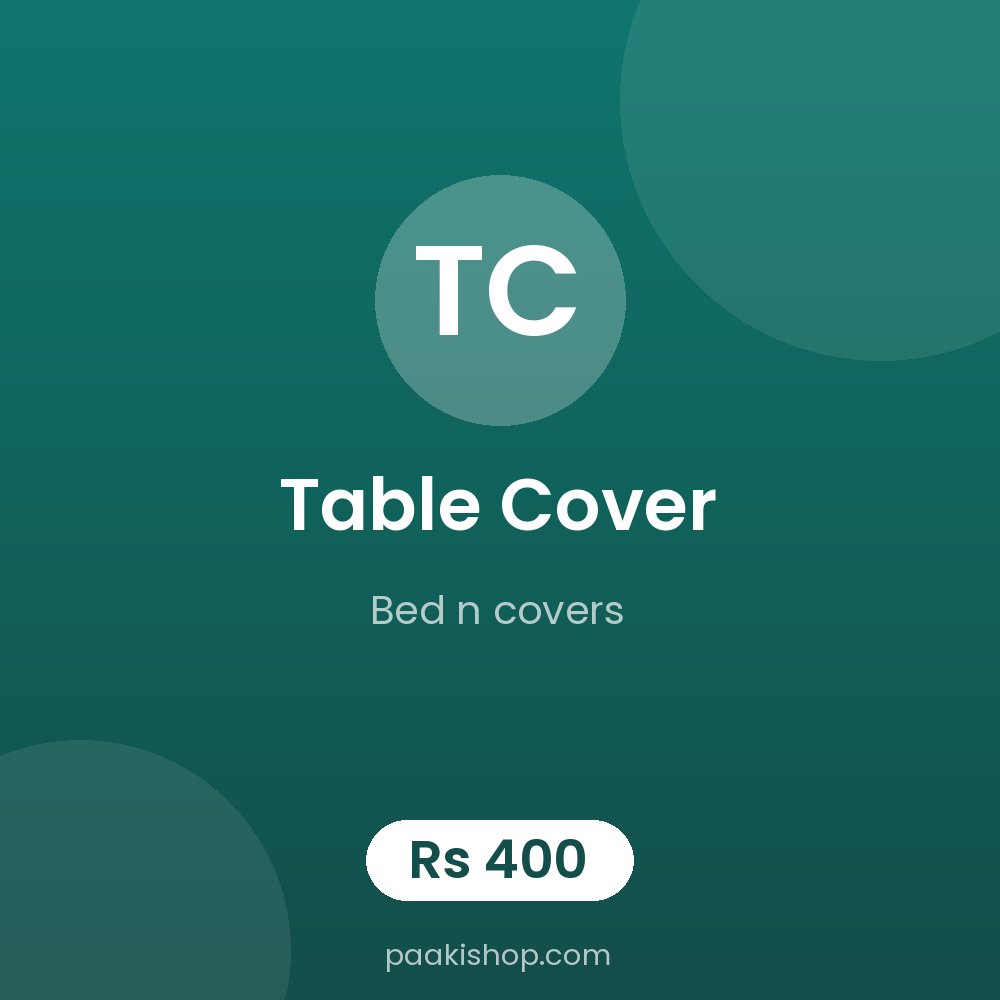 table cover