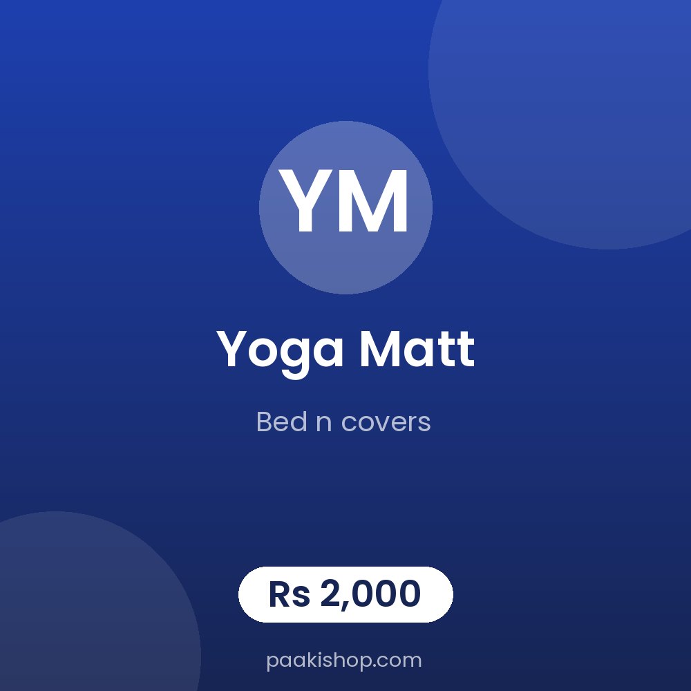 Yoga matt