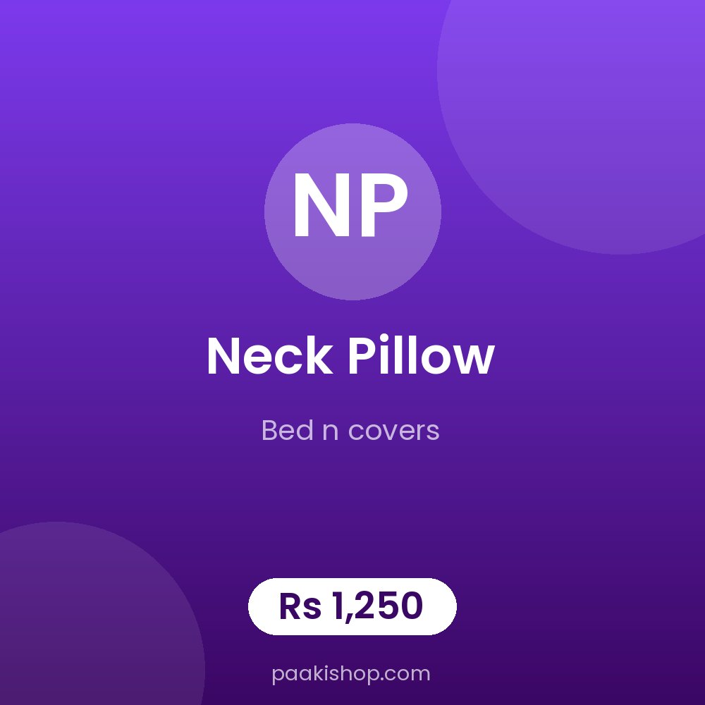 neck pillow