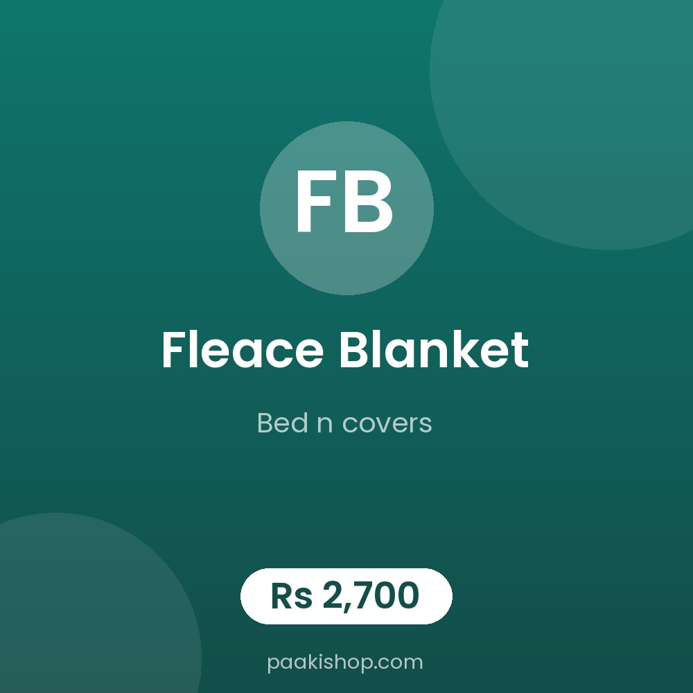 Fleace Blanket