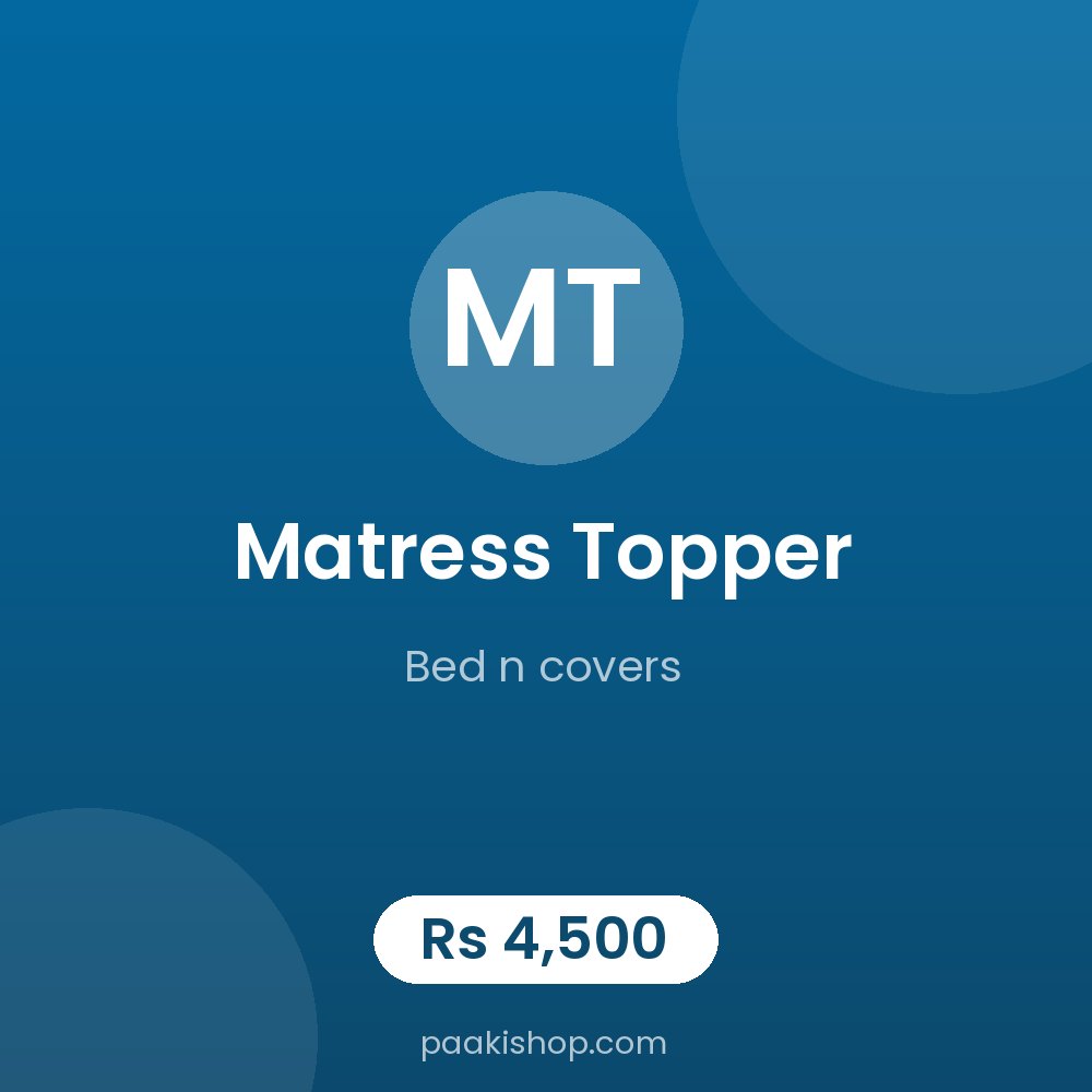 Matress Topper