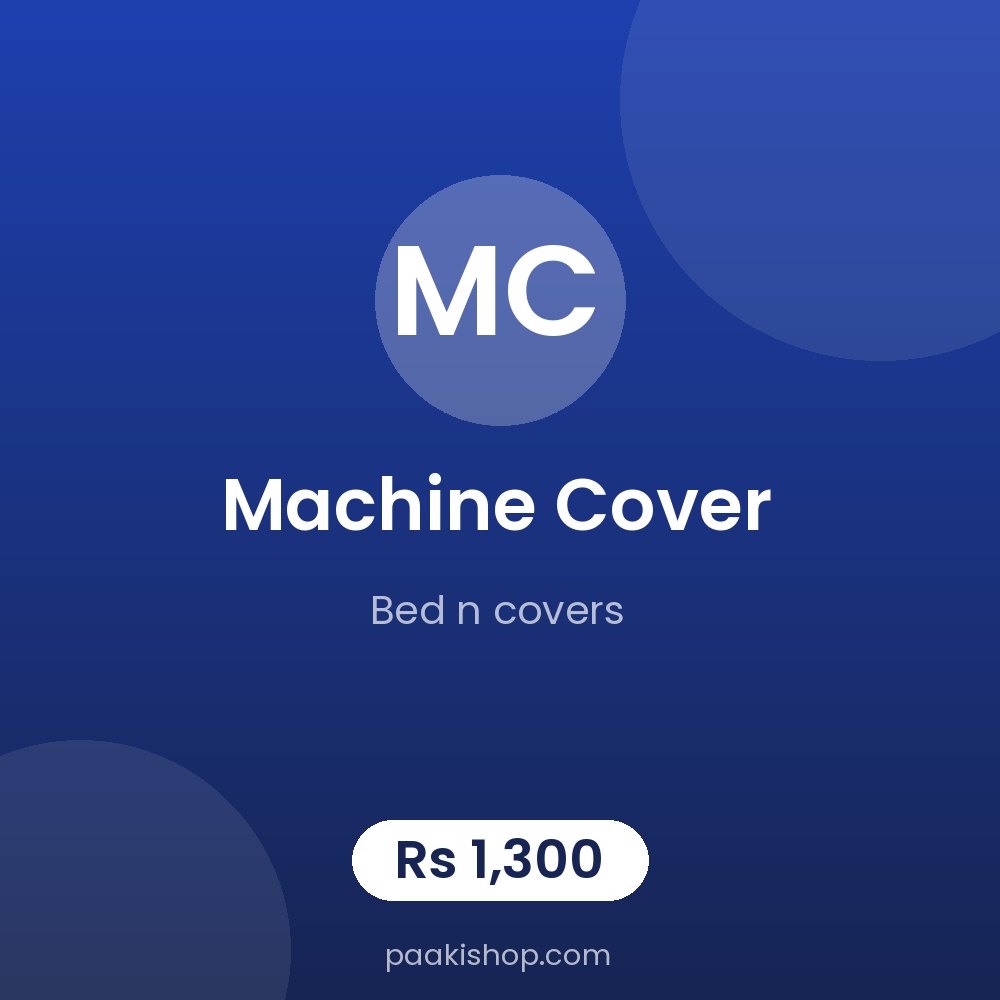 machine cover