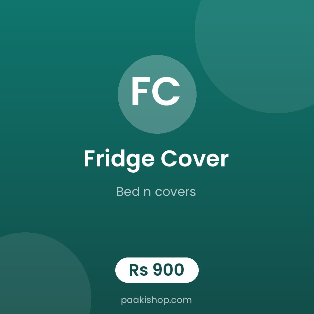 fridge cover