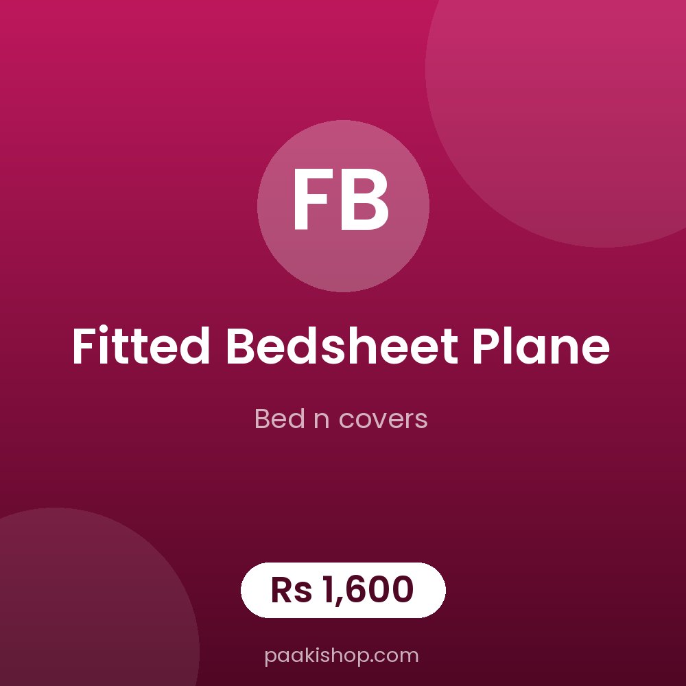 fitted bedsheet plane