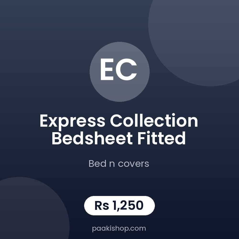 Express collection bedsheet fitted