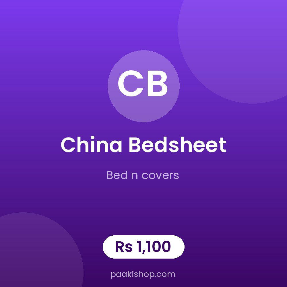 china bedsheet