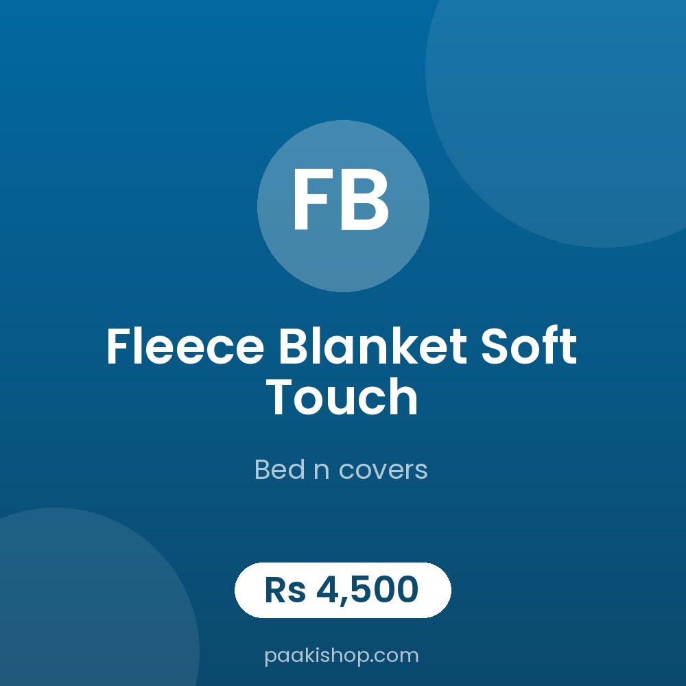 fleece blanket soft touch