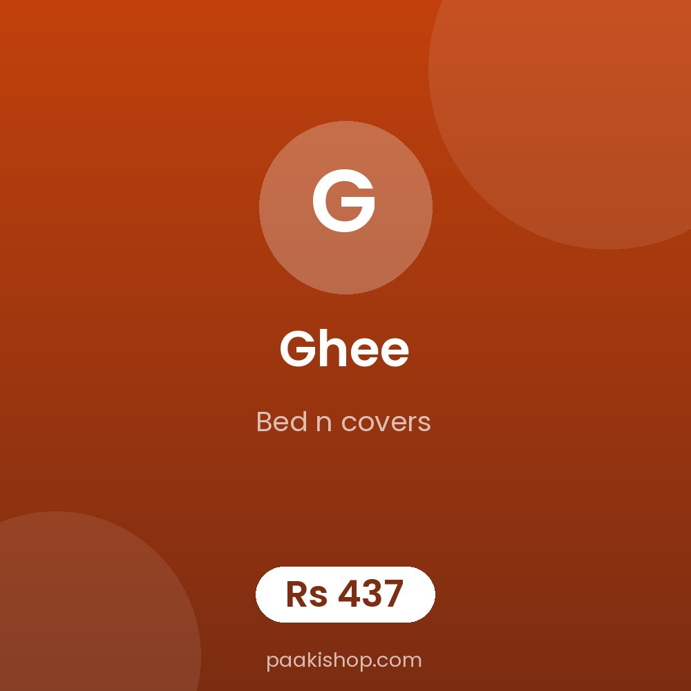 Ghee