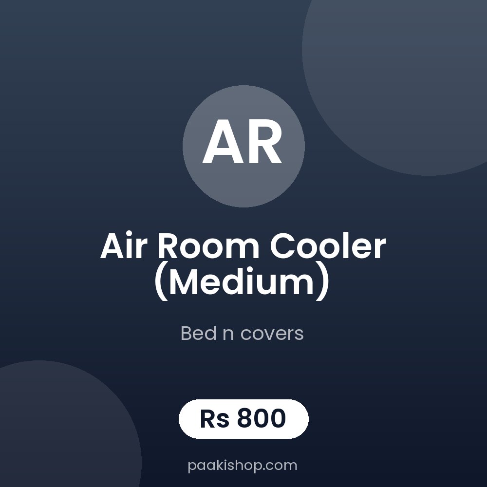 Air Room Cooler (Medium)