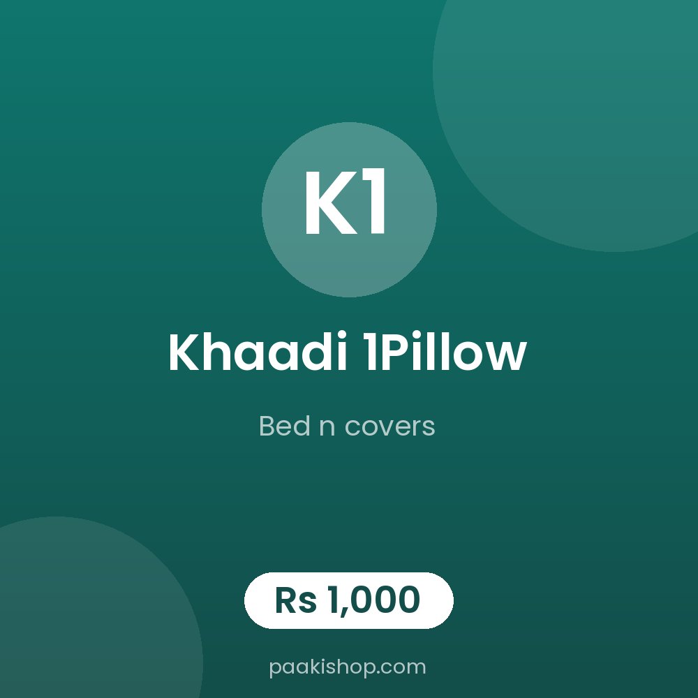 Khaadi 1Pillow